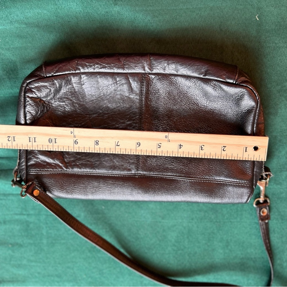 American Vintage Black Leather Satchel - Picture 14 of 15